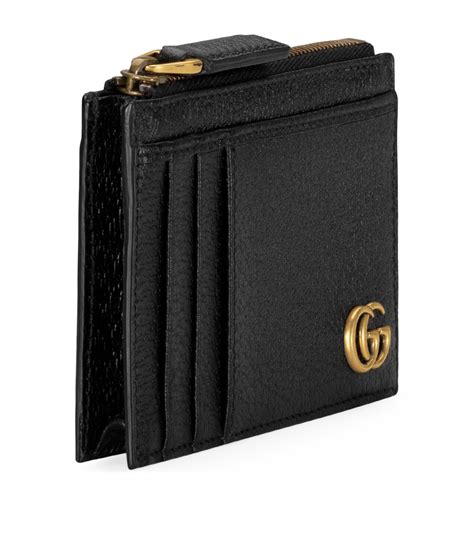 gucci black cg marmont card holder|Gucci card holder mr porter.